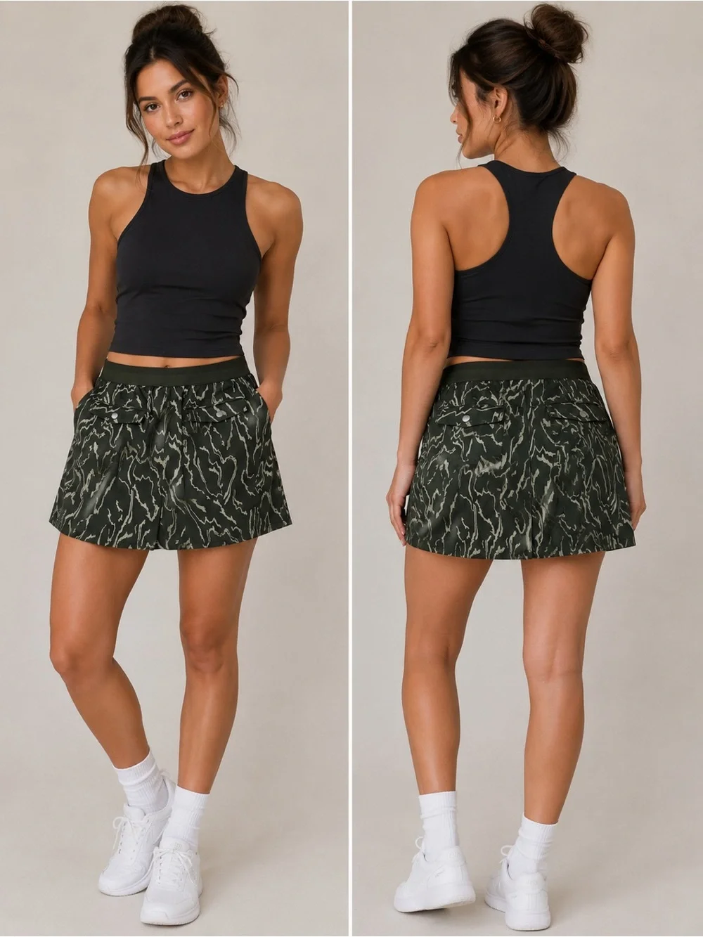 NWT Athleta Vienna Cargo Skort Size 12